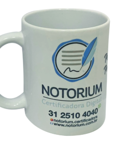 Caneca de Porcelana Notorium